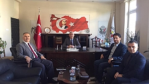Rektör Yardımcısı Şuayip Özdemir’den Başkan Ayhan Gönüllü’ye Ziyaret