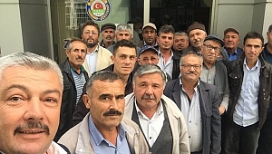 Başkan Güçlü Tüm Çiftçilerimiz Adına Mv. Ali Özkaya'ya Teşekkür Etti.