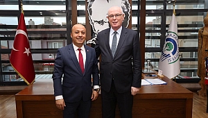 Başkan İsmail Taylan Odunpazarı Belediyesini Ziyaret etti