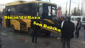 Dinar Tatarlı'da Trafik Kazası