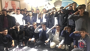 Dinar Ülkü Ocakları Şehitlerimizi Anma Etkinliği Düzenledi