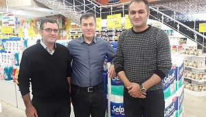 Kaymakam Kapankaya İYAŞ Müdürü Çengel'i Ziyaret Etti