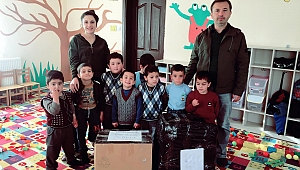 Kocaeli Darıca İlkokulu Öğrencilerinden, Okçular İlkokuluna Hediye