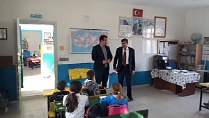 Müdür Ufuk Taşbaş ve Şube Müdürleri Okul Gezilerine Devam Ediyor