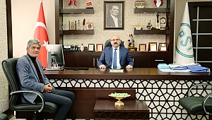 Başkan Erol Bölge Müdürü Berber'i Ziyaret Etti