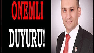 Başkan Kumartaşlı'dan Duyuru