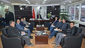 Başkan Sarı birim amirleri ile 2019 yılı değerlendirme toplantısı yaptı