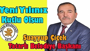 Başkan Şuayip Çiçek'den Yeni Yıl Mesajı
