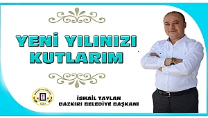 Başkan Taylan'dan Yeni Yıl Kutlama Mesajı