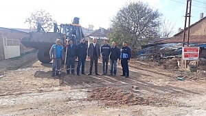 Başmakçı'da Mezarlık Çalışmaları