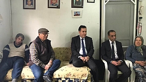 Dinar Kaymakamı Kapankaya'dan Şehit Ailesine Ziyaret