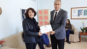Dinar Şakirünver'de Veda Töreni Düzenlendi