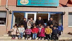 Dinar TOKİ Anaokulu Öğrencilerinden Kardeş Okula Mektup