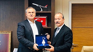 Milletvekili Mehmet Taytak, Çevre ve Şehircilik Genel Müdürü Muhammet Ecel’i makamında ziyaret etti