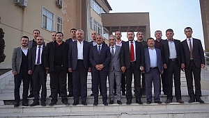 Oda ve Kooperatif Başkanları, Başkan Tural'ı Ziyaret Etti