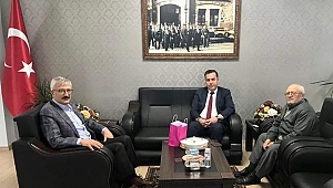 Tarlacı ve Başsavcı Solmaz'dan Kaymakam Kapankaya'ya Ziyaret