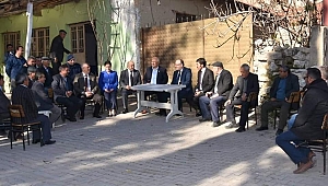 Vali Tutulmaz Dazkırı ilçesi Köylerini Ziyaret Etti