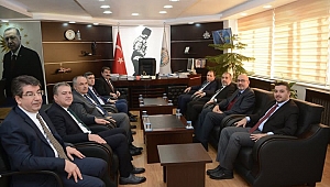 AKÜ Rektörü Prof. Dr. Mehmet Karakaş Dinar da