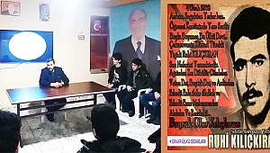Dinar'da Ülkücü Şehidimiz Ruhi Kılıçkıran için Yasin-i Şerif Okutuldu