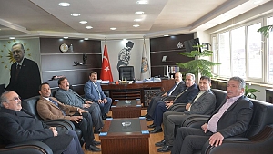 Milletvekili Taytak tan Başkan Sarı ya ziyaret