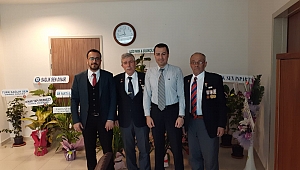 Başkan Cengiz Kartal ve Üyelerinden Yeni Başhekime Ziyaret