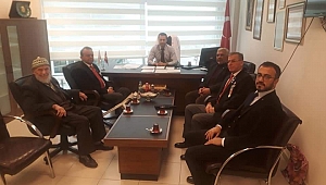 Başkan Ceylan'dan Başhekim Çelik'e Ziyaret