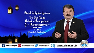 Başkan Sarı dan Mübarek Üç Ayların Başlangıcı mesajı