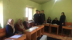 Çağlayan Köyü Kur-an Kursu Ziyaret Edildi