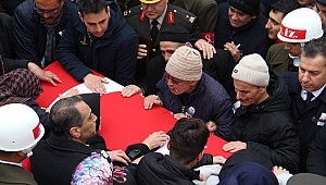 Dinar'da Şehit Yüzbaşı Süleyman Şahin Son Yolculuğuna Uğurlandı