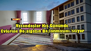 Dinar'da Vatandaşlar 86 Konuta Doğal Gaz İstiyor