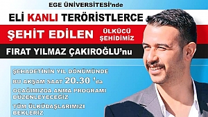 Dinar Ülkü Ocaklarından Ülkücü Şehidimiz Çakıroğlu İçin Anma Programı