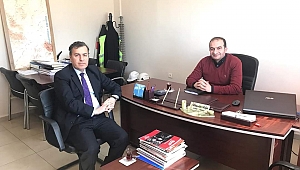 Kaymakam Kapankaya Rüzgar Türbinli Rüzgar Enerji Santralini Ziyaret Etti