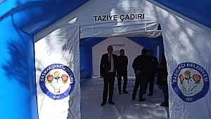 Taziye Çadırı Alındı