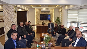Yalçın Körgöz'den Belediye Başkanı İsmail Taylan'a Ziyaret