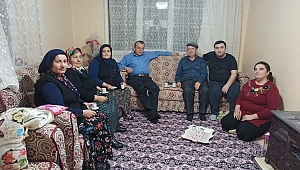 Başkan Hasan Ceylan'dan şehit aileleri ve Gazi'lere Ziyaret