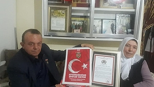 Başkan Hasan Ceylan'dan Şehit Ailelerine Berat ve Takvim