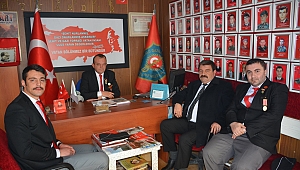 Başkan Nihat Sarı, Gazileri Ziyaret etti, Şehit ailelerinin ve gazilerimizin emrindeyim