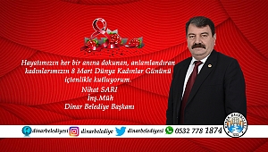 Başkan Sarı dan 8 Mart Dünya Kadınlar Günü mesajı