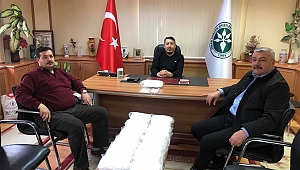Başkan Veysel Topçu'dan Pazarcı Esnafına Maske ve eldiven
