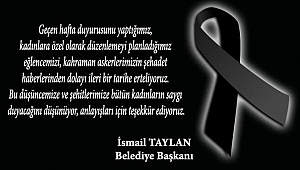 Belediye Programı İptal Etti