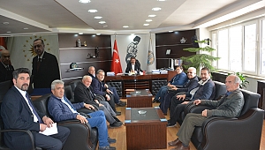 Büyük Menderes İnsiyatifi Yetkilerinden Başkan Sarı'ya ziyaret