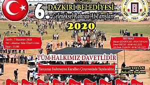 Dazkırı'da Geleneksel Rahvan At Yarışının 6.’sı Düzenlenecek