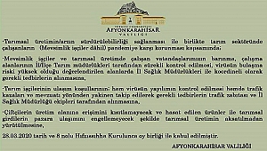 Dinar'da Afyon Çapası Devam Edecek