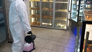 Dinar Mis Ekmek Fırınında Coronavirisüne Karşı Tüm Önlemler Alındı