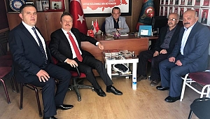 Dr. Mahmut Koçak'tan İlk Ziyaret Şehidimiz Yüzbaşı Süleyman Şahin'in Babası Mehmet Şahin oldu