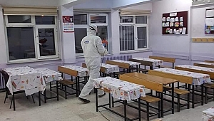İl Milli Eğitim Müdürlüğümüzden Dezenfekte Seferberliği…