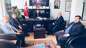 Sivil Toplum Kuruluşları İlçe Kaymakamı Kapankaya'yı Ziyaret Etti