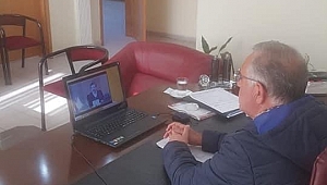 Abdullah BAĞIRKAN'ın katılımı ile video konferans