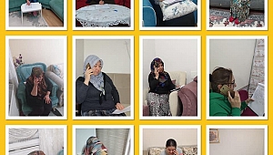 Başkan Gül Çağlı ve Ekip üyeleri 65 Yaşüstü vatandaşların ihtiyaçlarını gidermeye çalışıyor