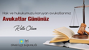 Başkan Oktay Sayın'dan Avukatlar Günü Kutlama Mesajı